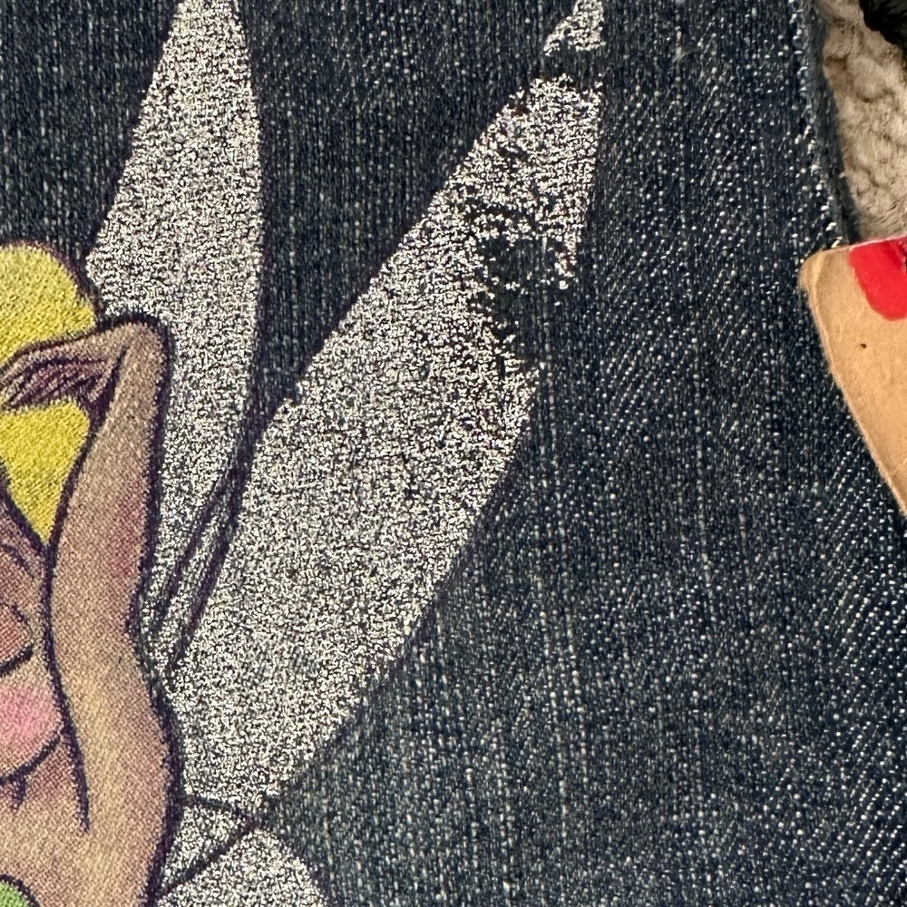 Disney Denim Mini Skirt with Tinker Bell - Picture 4 of 6